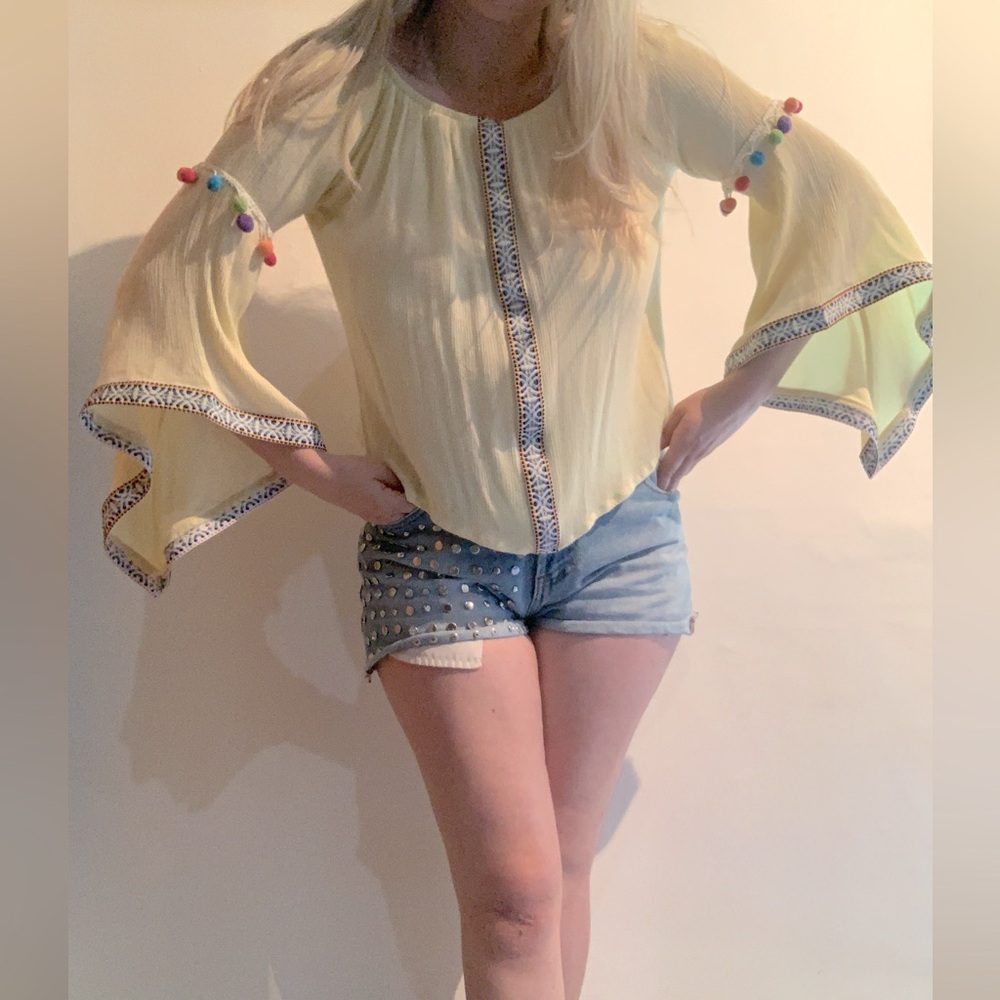 Unique hippy flare top